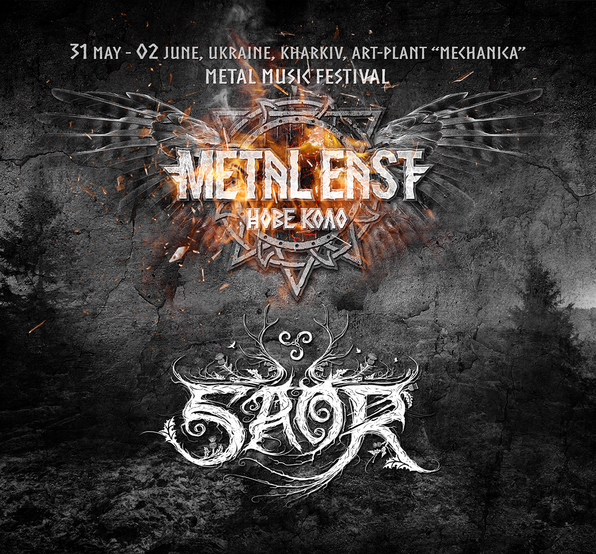 Saor – Metal East Нове Коло з 31-го травня по 2-ге червня 2019 року!