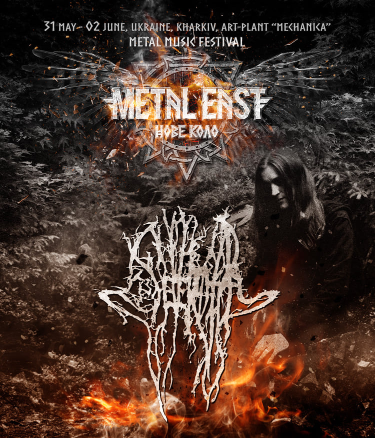 SEVEROTH at Metal East Nove Kolo festival in Kharkiv from May 31st to June 2nd of 2019